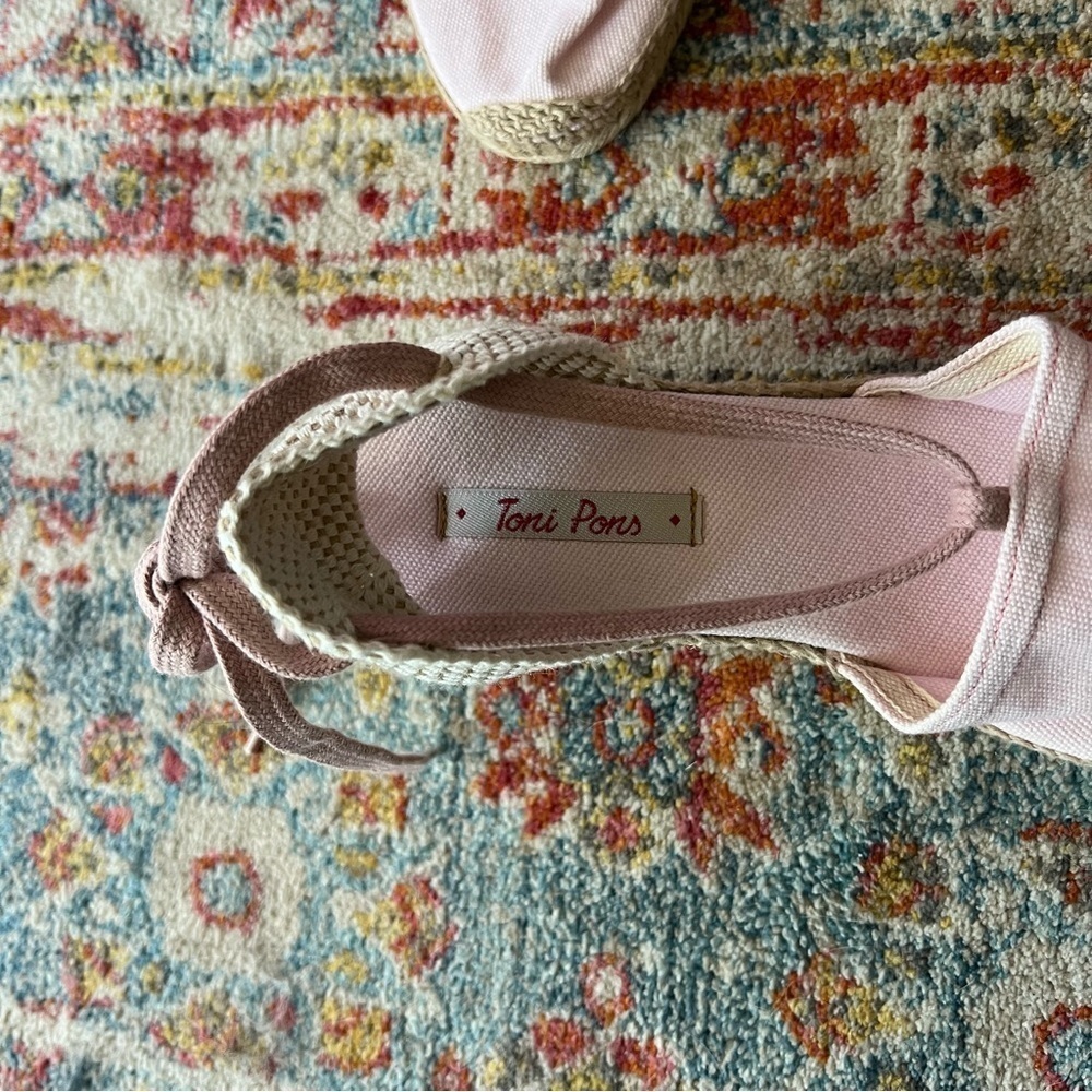 NWOT Toni Pons Valencian Espadrille with Strings - Picture 9 of 11